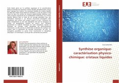 Synthèse organique-caractérisation physico-chimique: cristaux liquides - Lamouline, Lisa