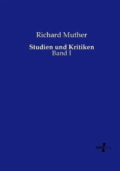 Studien und Kritiken - Muther, Richard