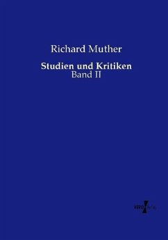 Studien und Kritiken - Muther, Richard