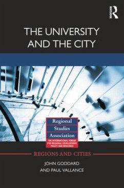 The University and the City - Goddard, John; Vallance, Paul