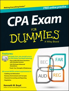 CPA Exam For Dummies with Online Practice (eBook, ePUB) - Boyd, Kenneth W.