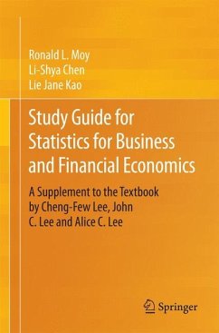 Study Guide for Statistics for Business and Financial Economics - Moy, Ronald L.;Chen, Li-Shya;Kao, Lie Jane