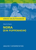 Nora (Ein Puppenheim) von Henrik Ibsen. (eBook, ePUB)