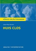 Huis clos (Geschlossene Gesellschaft) von Jean-Paul Sartre. (eBook, ePUB)