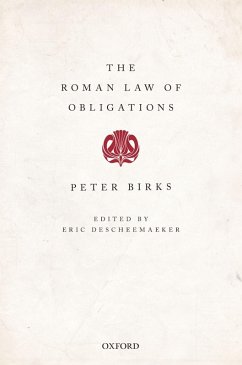The Roman Law of Obligations (eBook, ePUB) - Birks, Peter