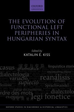 Cover The Evolution of Functional Left Peripheries in Hungarian Syntax (eBook, PDF)