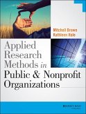 Applied Research Methods in Public and Nonprofit Organizations (eBook, ePUB)