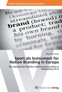 Sport als Instrument für Nation Branding in Europa - Pitkouskaya, Olga