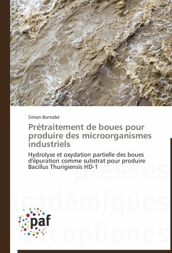 Prétraitement de boues pour produire des microorganismes industriels - Barnabé, Simon