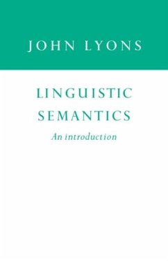 Linguistic Semantics (eBook, PDF) - Lyons, John