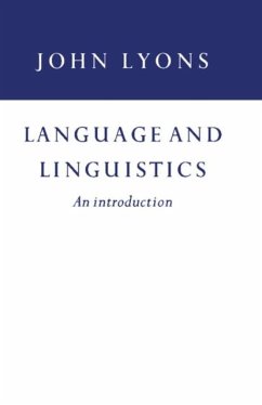 Cover Language and Linguistics (eBook, PDF)