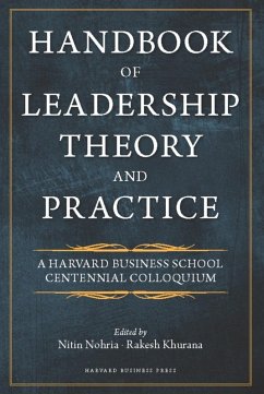 Cover Handbook of Leadership Theory and Practice (eBook, ePUB)
