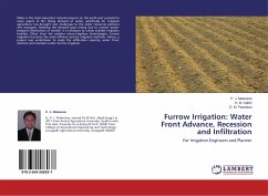 Furrow Irrigation: Water Front Advance, Recession and Infiltration - Makwana, P. J.;Dabhi, H. M.;Paradava, D. M.