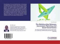 The Relationship Between Succession Planning and Good Governance - Ekal Lokol, Paul