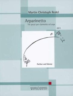 Cover Arparinetto, für Klarinette und Harfe, Partitur und Stimme