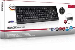 Speedlink BEDROCK Keyboard kabelgebundene Tastatur - PS/2 schwarz