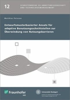 Cover Entwurfsmusterbasierter Ansatz für adaptive Benutzungsschnittstellen zur Überwindung von Nutzungsbarrieren