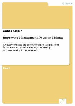 Improving Management Decision Making (eBook, PDF) - Kasper, Jochen