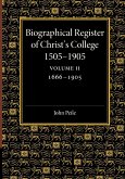 Biographical Register of Christ's College, 1505 1905