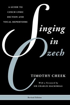 Singing in Czech - Cheek, Timothy