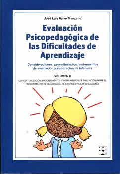 Evaluación psicopedagógica de las dificultades de aprendizaje 2 - Galve Manzano, José Luis