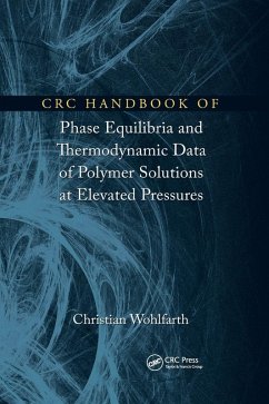 Cover CRC Handbook of Phase Equilibria and Thermodynamic Data of Polymer Solutions at Elevated Pressures