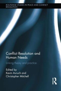 Conflict Resolution and Human Needs