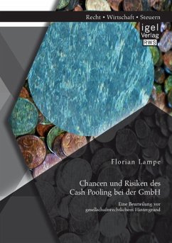 Chancen und Risiken des Cash Pooling bei der GmbH: Eine Beurteilung vor gesellschaftsrechtlichem Hintergrund - Lampe, Florian
