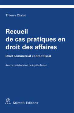 Cover Recueil de cas pratiques en droit des affaires