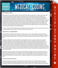 Medical Coding Speedy Study Guides (eBook, ePUB) - Publishing, Speedy