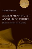 Jewish Meaning in a World of Choice (eBook, ePUB)