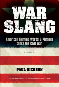 War Slang (eBook, ePUB) - Dickson, Paul