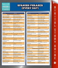 Spanish Phrases (Everyday) Speedy Study Guides (eBook, ePUB) - Publishing, Speedy
