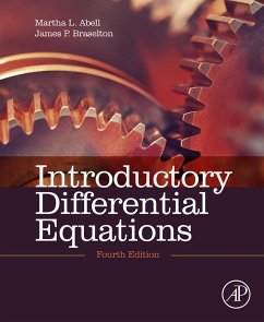 Introductory Differential Equations (eBook, ePUB) - Abell, Martha L. L.; Braselton, James P.