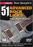 Learn 51 Advanced Rock Licks (Quayle Tom)