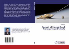 Analysis of Lisinopril and Tranexamic acid Tablets - Raza, Asad