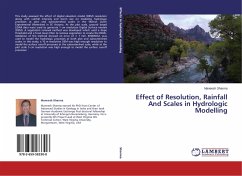 Effect of Resolution, Rainfall And Scales in Hydrologic Modelling - Sharma, Maneesh