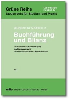 Buchführung und Bilanz, Lösungsheft - Falterbaum, Hermann;Bolk, Wolfgang;Reiß, Wolfram