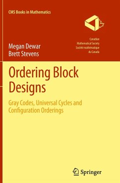 Ordering Block Designs - Dewar, Megan;Stevens, brett