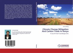 Climate Change Mitigation And Carbon Trade In Kenya - Mwirigi, Jecinta