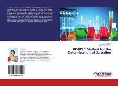 RP-HPLC Method for the Determination of Sertraline