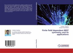 Finite field dependent BRST symmetry and its applications