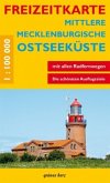 Freizeitkarte Mittlere Mecklenburgische Ostseeküste