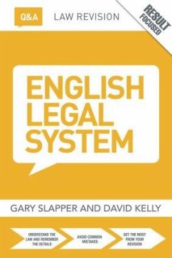 Q&A English Legal System - Slapper, Gary