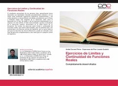 Ejercicios de Limites y Continuidad de Funciones Reales - Coronel Pérez, Aníbal;Lozada Guidichi, Esperanza del Pilar