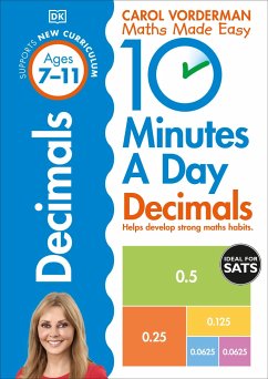 10 Minutes A Day Decimals, Ages 7-11 (Key Stage 2) - Vorderman, Carol