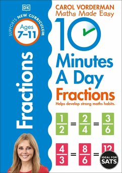 10 Minutes A Day Fractions, Ages 7-11 (Key Stage 2) - Vorderman, Carol