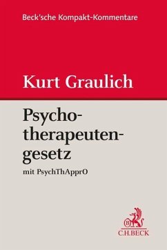 Psychotherapeutengesetz - Graulich, Kurt