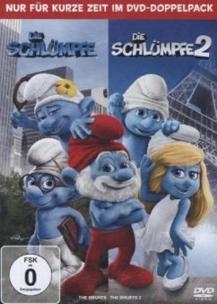 Die Schlümpfe & Die Schlümpfe 2 - Multipack, 2 DVDs