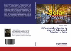 CSP potential estimation in states of Gujarat and Rajasthan in India